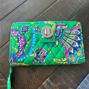 Vera Bradley Vibrant Paisley Key Holder